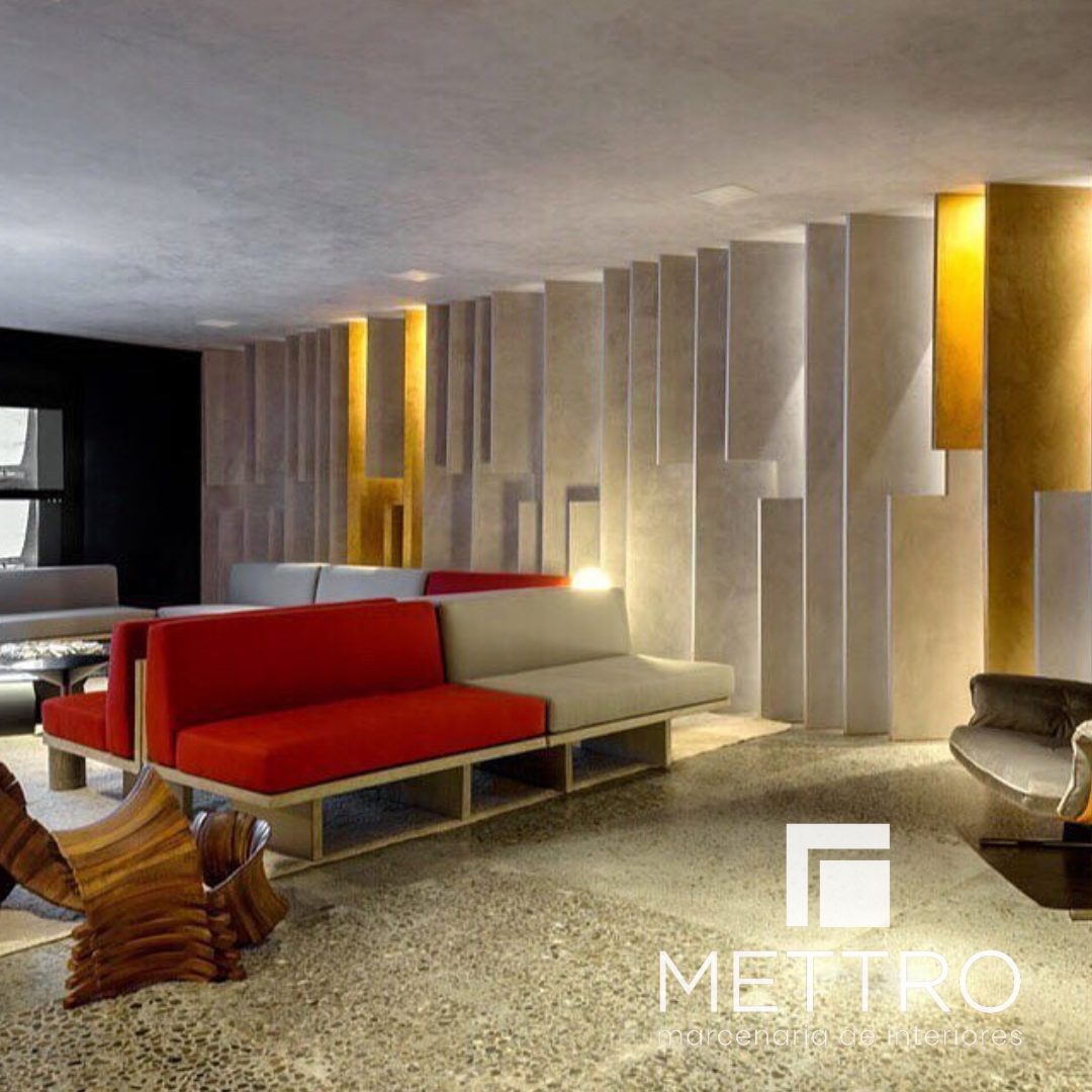 Lounge corporativo — projeto de marcenaria sob medida